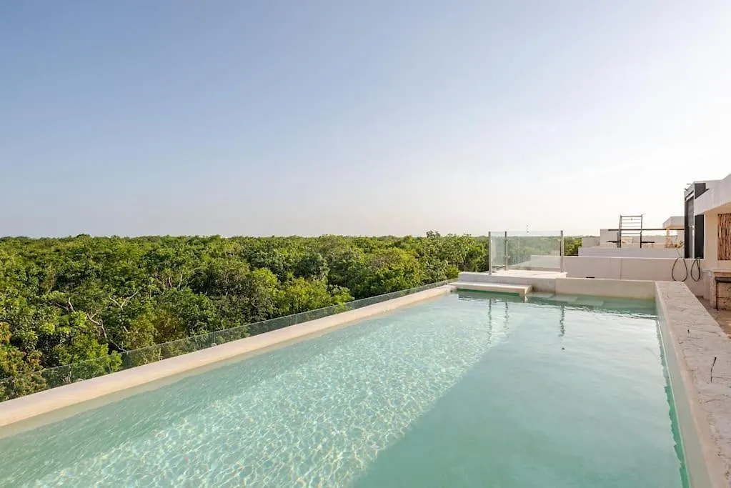 2 Recamaras A 6 Minutos De La Playa Tulum Apartment