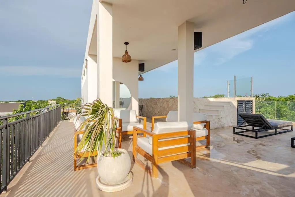 2 Recamaras A 6 Minutos De La Playa Tulum Apartment