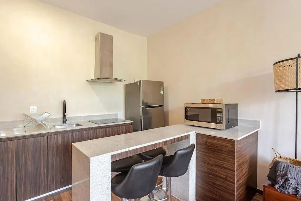 2 Recamaras A 6 Minutos De La Playa Tulum Apartment