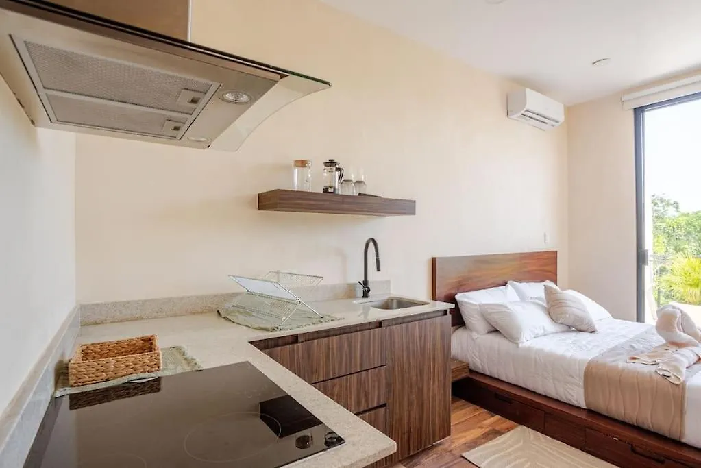 2 Recamaras A 6 Minutos De La Playa Tulum Apartment